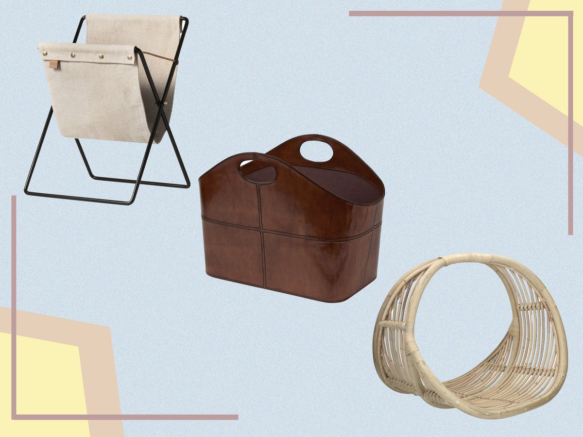 Best magazine racks and holders From wooden to leather styles The